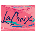 LaCroix Razz-Cranberry Sparkling Water - 12 pk