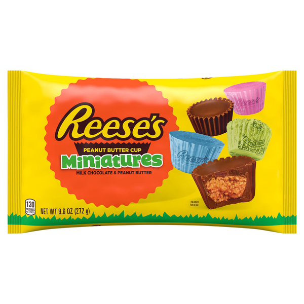 Reese's Milk Chocolate Peanut Butter Cups Miniatures Easter Candy