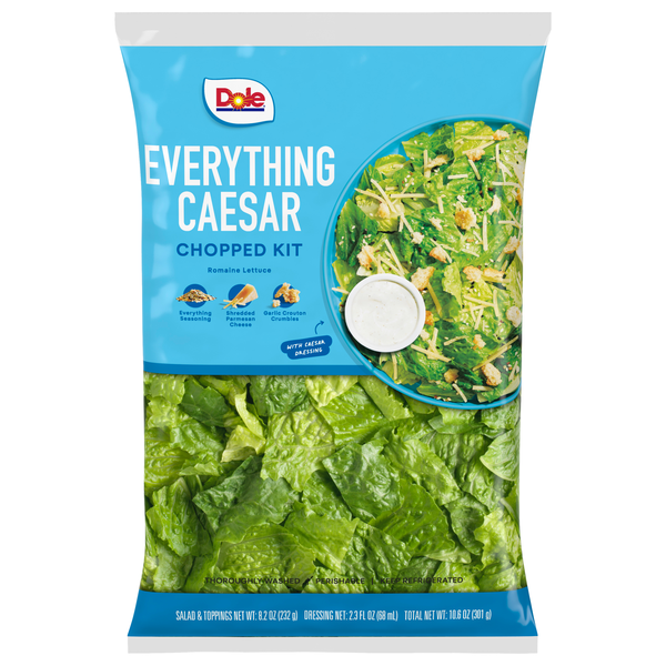 Dole Chopped Everything Caesar Salad Kit