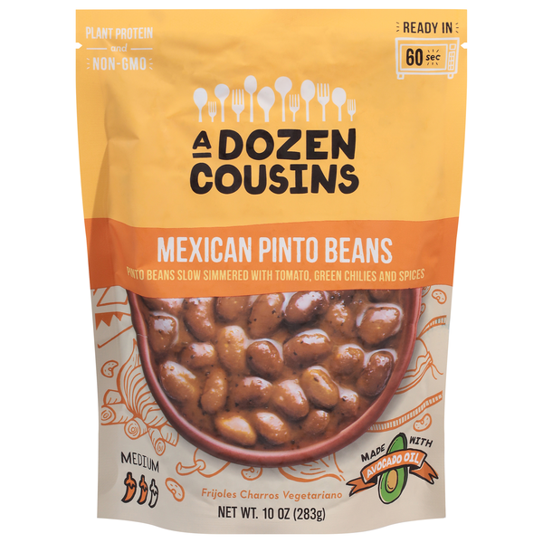A Dozen Cousins Mexican Pinto Beans Microwave