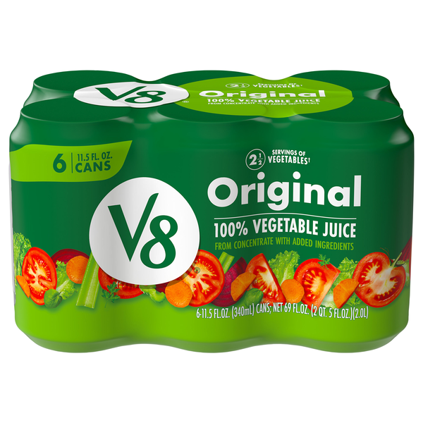 V8 Original 100% Vegetable Juice - 6 pk