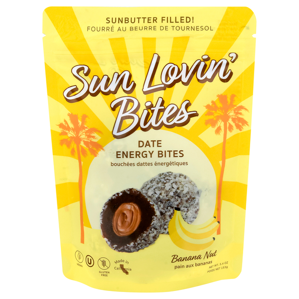 Sun Lovin' Bites Banana Nut Date Energy Bites