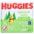 Huggies Natural Care Sensitive Fragrance Free Baby Wipes 56 ct ea- 3 pk