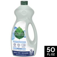 Seventh Generation Free & Clear Liquid Dish Soap Refill