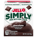 Jell-O Simply Chocolate Flavored Instant Pudding & Pie Filling Mix