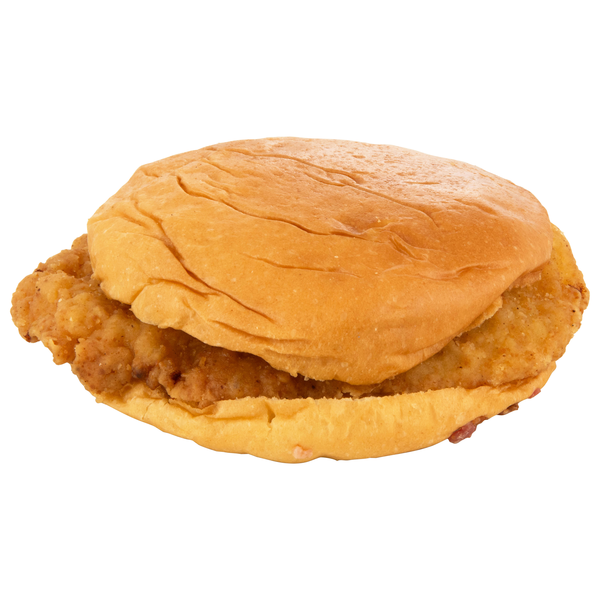 Hannaford Grab&Go Fried Chicken Bacon Ranch Sandwich (Hot Avail. 10am-7pm)
