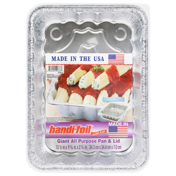 Handi-Foil Giant All-Purpose Pan & Lid