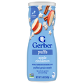 Gerber Snacks Grain & Grow Baby Apple Cinnamon Puffs 8+ Months