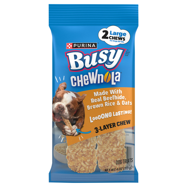 Purina Busy Chewnola Small/Medium Dog Treats - 2 ct
