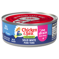 Chicken of the Sea Low Sodium Wild Caught Solid White Pure Tuna