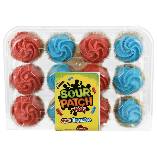 Sour Patch Kids Mini Cupcakes - 12 ct