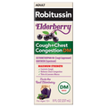 Robitussin Maximum Strength Elderberry Cough + Chest Congestion DM