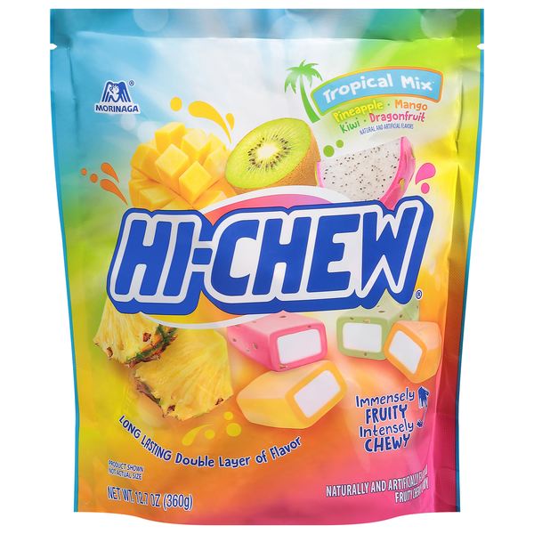 Hi-Chew Tropical Mix Fruit Chews Candy