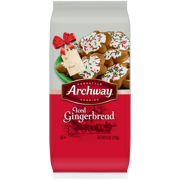 Archway Iced Gingerbread Cookies