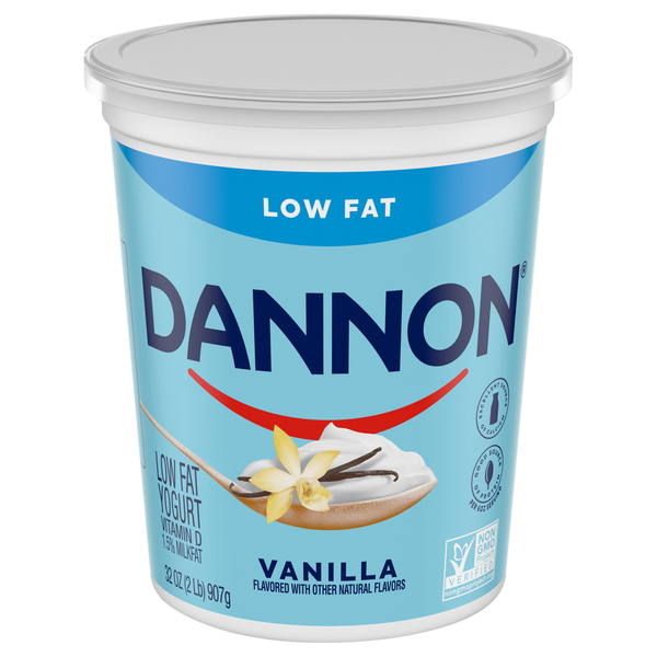 Dannon Low Fat Vanilla Yogurt