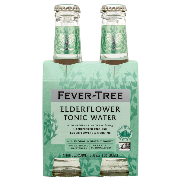 Fever-Tree Tonic Water Elderflower - 4 pk