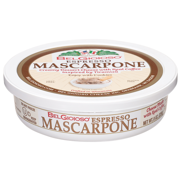 BelGioioso Espresso Mascarpone Cheese