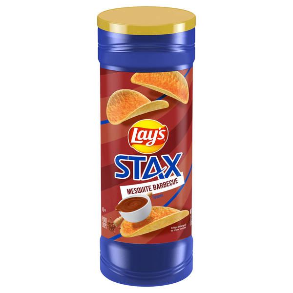Save on Lay's Stax Mesquite Barbecue Potato Chips Order Online Delivery ...