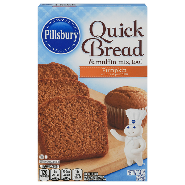 Pillsbury Pumpkin Quick Bread & Muffin Mix