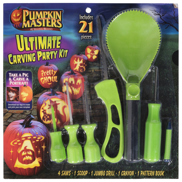 Pumpkin Masters All in One Carving Party Kit
