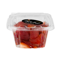 Giant Fresh Sliced Strawberries