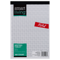 Smart Living Writing Tablet Ruled White 6x9 Inch - 100 Sheets