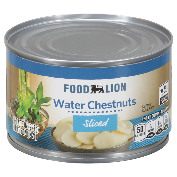 Food Lion Sliced Water Chestnuts