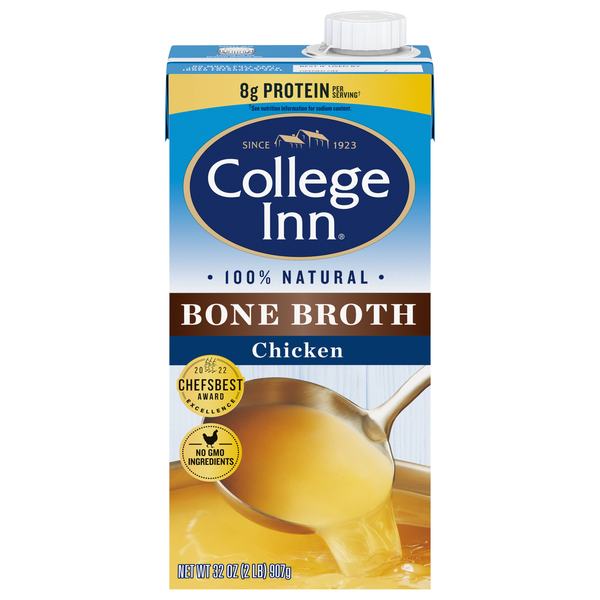 College Inn 100% Natural Gluten Free Chicken Bone Broth