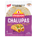 Mission Restaurant Style Flour Chalupas 6 Inch - 4 ct