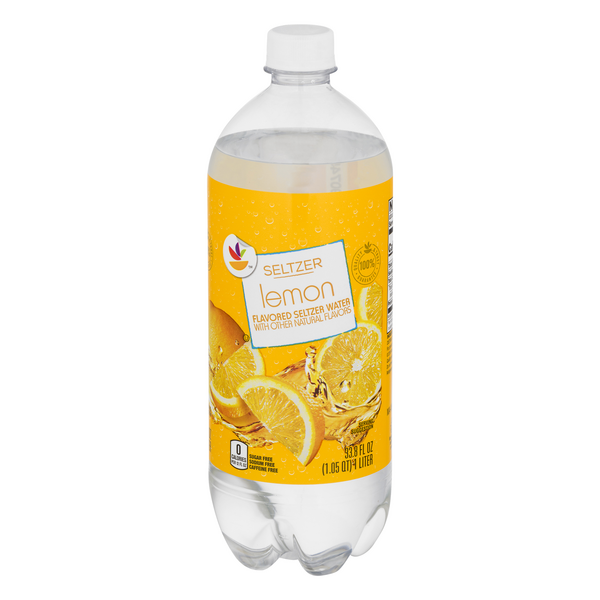 Save on Our Brand Seltzer Water Lemon Order Online Delivery GIANT