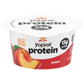 Yoplait Fat Free Peach 13g Protein Yogurt Cup