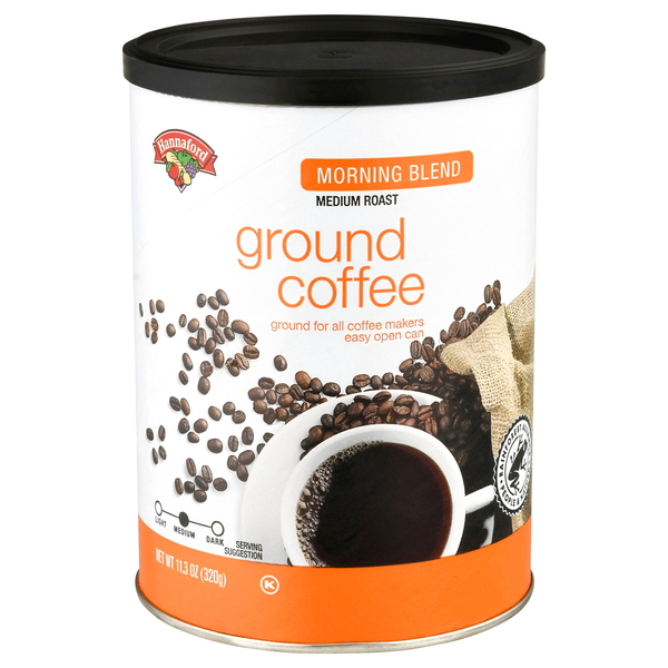 Hannaford Morning Blend Light Roast Ground Coffee