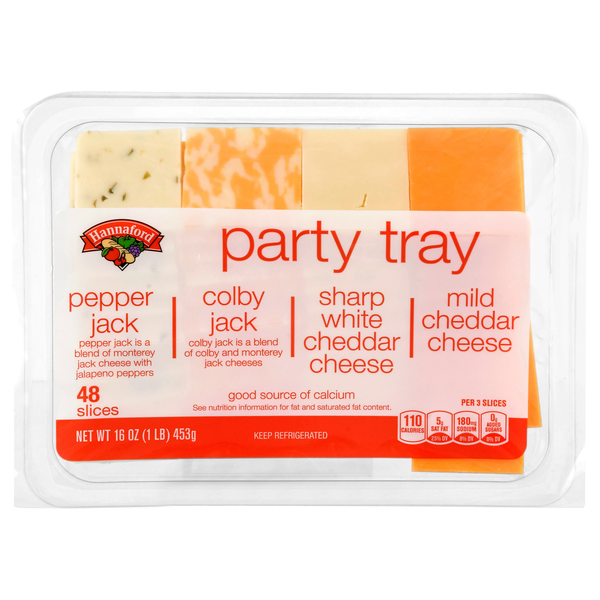 Hannaford Party Tray Cheese