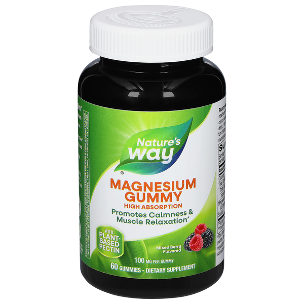 Nature's Way Magnesium Mixed Berry Gummies