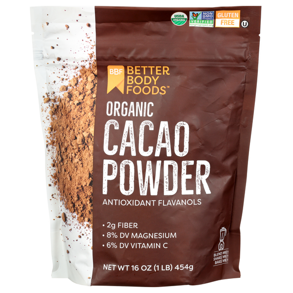 Better Body Foods Organic Cacao Powder