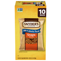 Snyder's of Hanover 100 Calorie Pretzel Snaps Packs - 10 ct