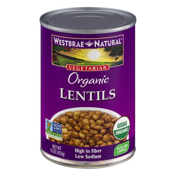 Save on Westbrae Natural Lentil Beans Vegetarian Low Sodium Organic