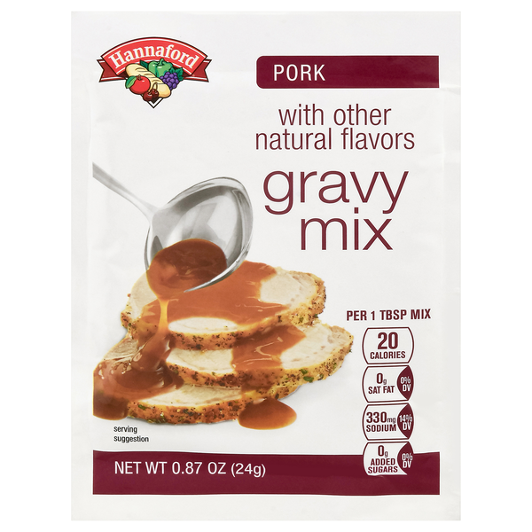 Hannaford Pork Gravy Mix Packet