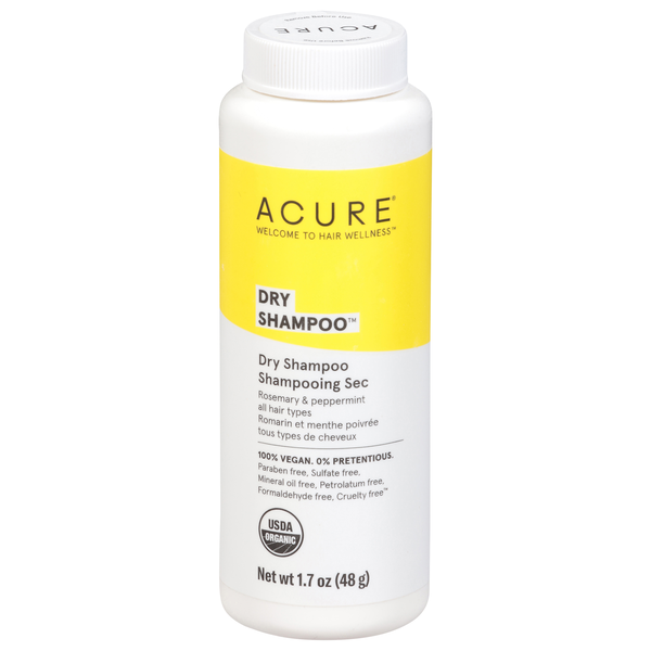 Acure Rosemary & Peppermint Dry Shampoo for All Hair Types