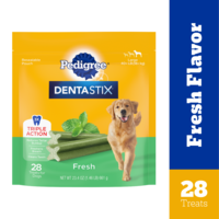 PEDIGREE DENTASTIX Fresh Treats for Large Dogs - 28 ct