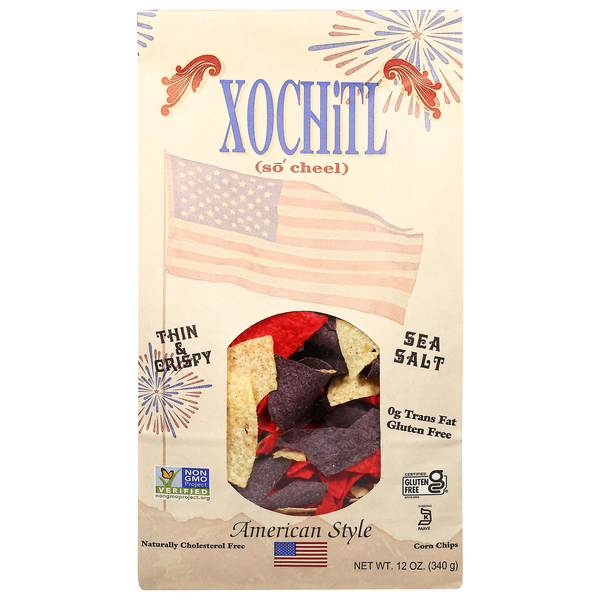 Xochitl Gluten Free American Style Sea Salt Corn Chips
