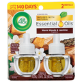 Air Wick Warm Woods & Jasmine Scented Oil Refills - 2 ct