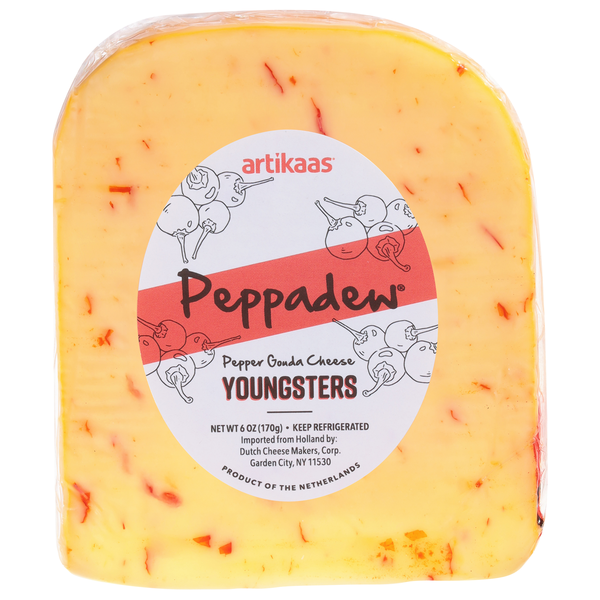 Artikaas Peppadew Youngsters Pepper Gouda Cheese Wedge