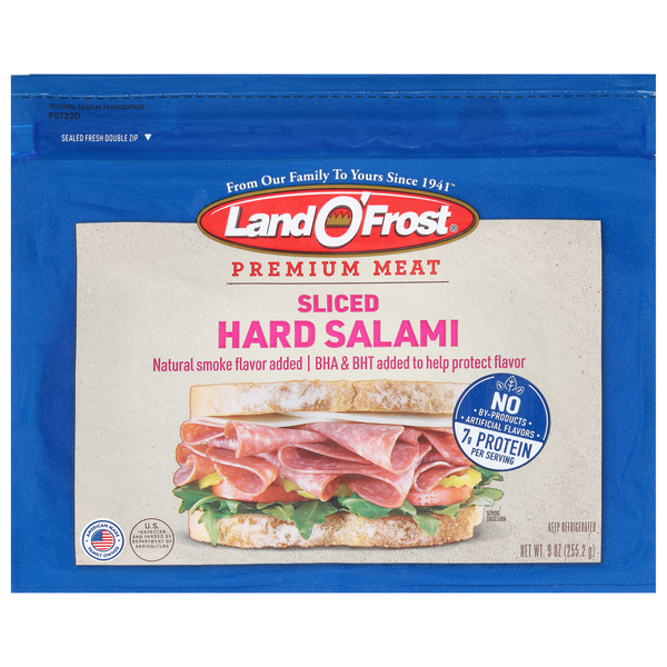 Land O'Frost Premium Hard Salami Sliced