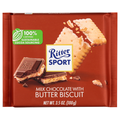 Ritter Sport Milk Chocolate with Butter Biscuit & Coca Creme Candy Bar