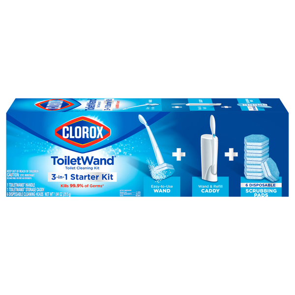 Clorox ToiletWand Toilet Cleaning System Starter Kit