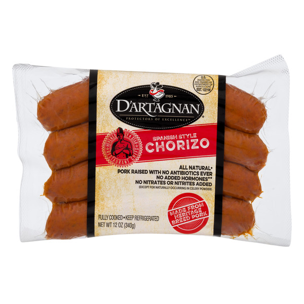Save on D'Artagnan Chorizo Sausage All Natural 4 ct Order Online