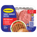 Butterball Turkey Burger Patties All Natural - 4 ct