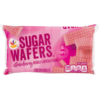 Stop & Shop Strawberry Sugar Wafer Cookies