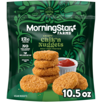 MorningStar Farms Plant-Based Vegan Veggie Chik'n Nuggets Frozen